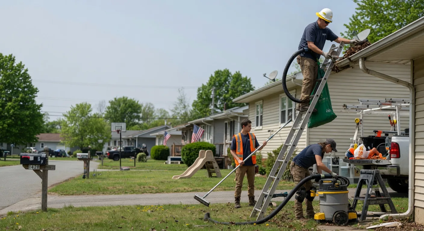 Gutter Installation in Kasbeer, IL near me